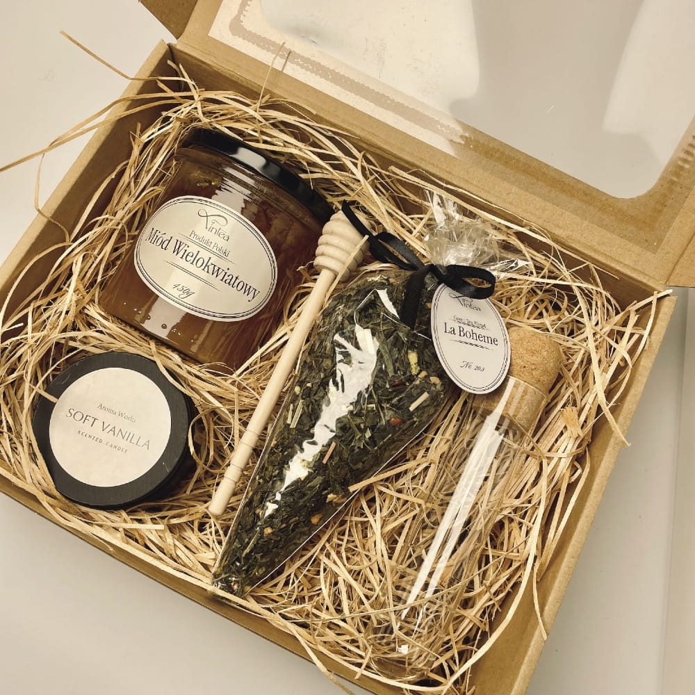 Uniwersalny zestaw prezentowy na każdą okazję.