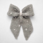 Spinka do włosów Kokarda w kropki M