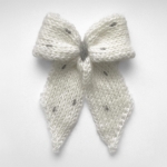 Spinka do włosów Kokarda w kropki M